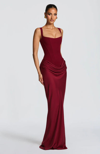 Vestido Elegante de Mujer para Invitada de Boda | Maxi