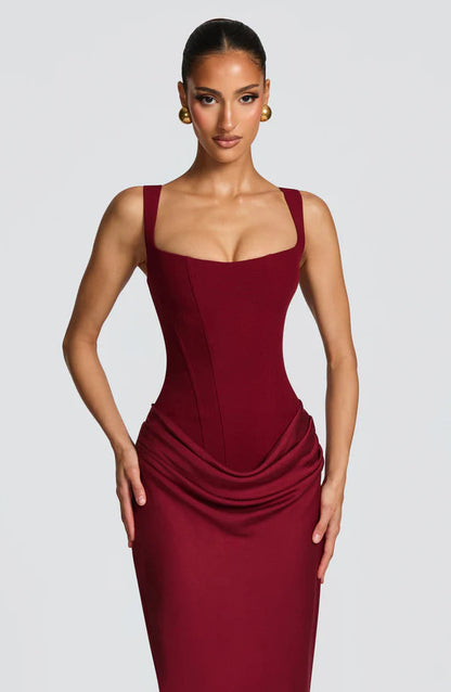 Vestido Elegante de Mujer para Invitada de Boda | Maxi