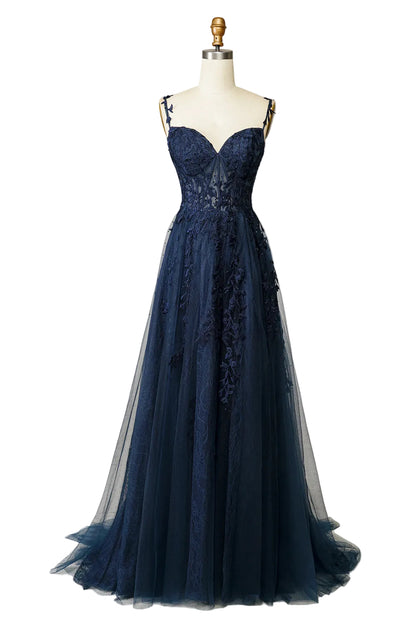 Vestido largo de corte A para mujer con abertura en la pierna