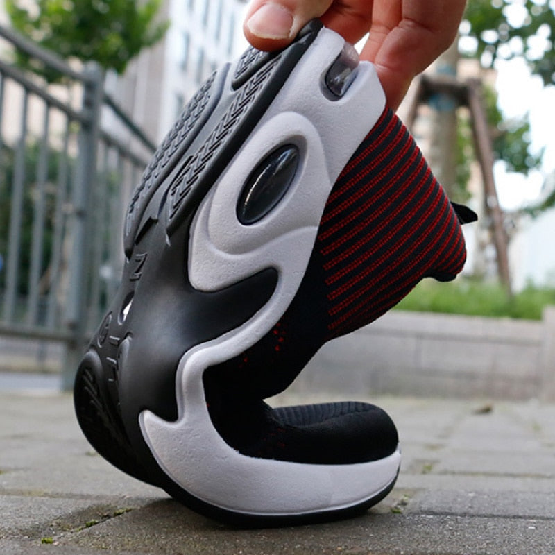 Zapatillas bajas para hombre con mediasuela ondulada
