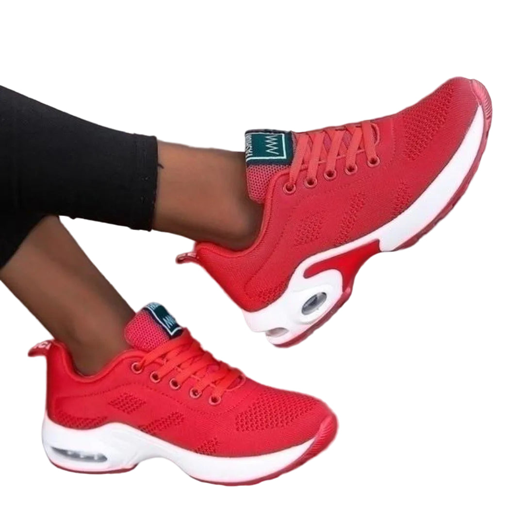 Zapatillas bajas para mujer con parte superior de malla