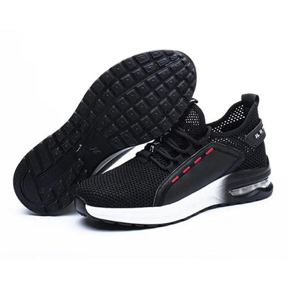Zapatillas de malla para hombre con tiradores