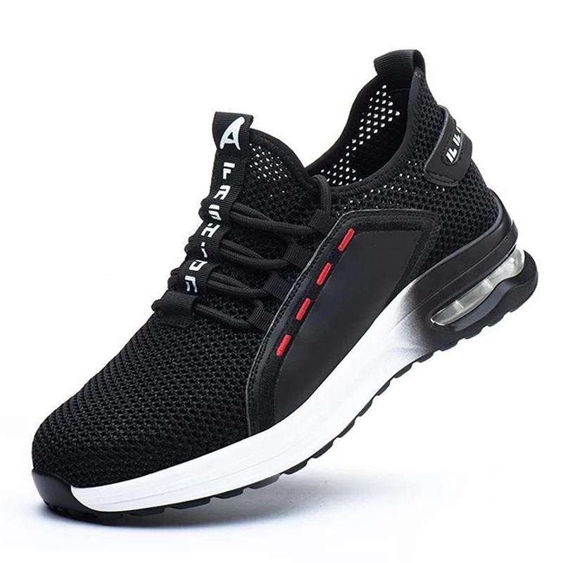 Zapatillas de malla para hombre con tiradores