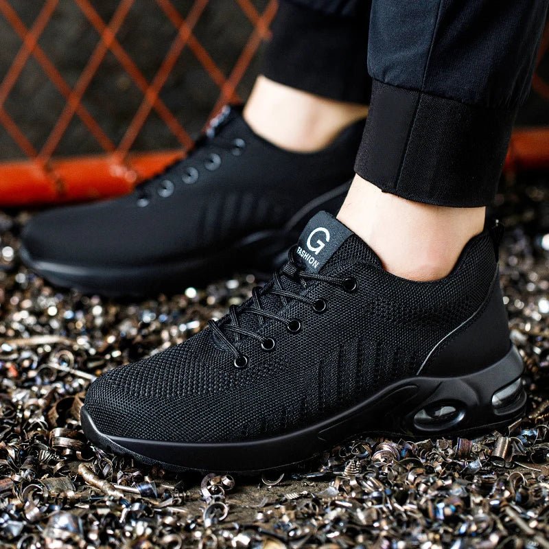 Zapatillas de hombre con parte superior de tejido de punto