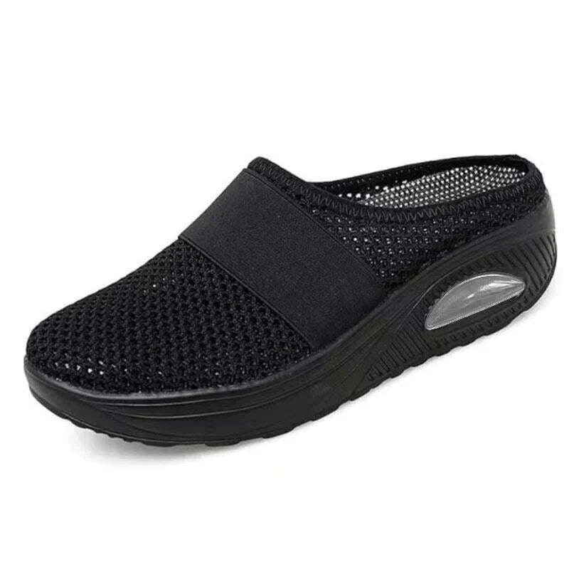 Zapatillas mule de plataforma para mujer tipo slip-on
