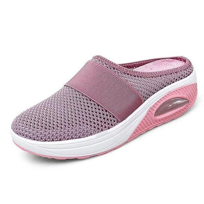 Zapatillas mule de plataforma para mujer tipo slip-on