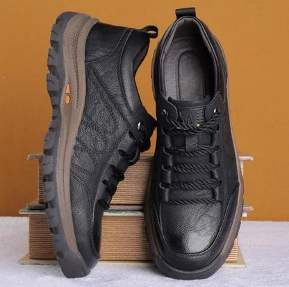 Zapato bajo para hombre con cordones de cuerda trenzada