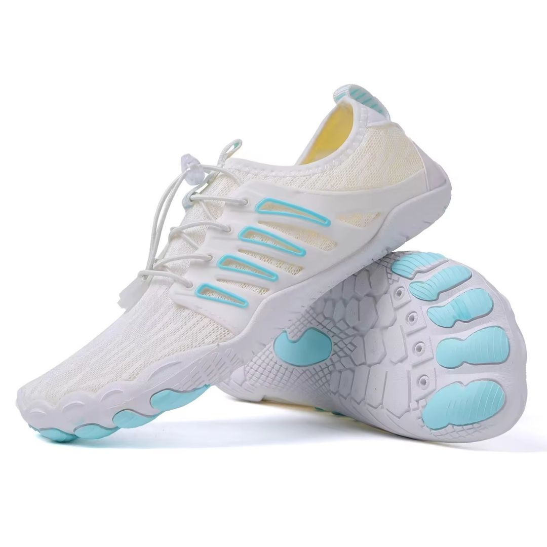 Zapatos barefoot unisex con cierre de cordones elásticos