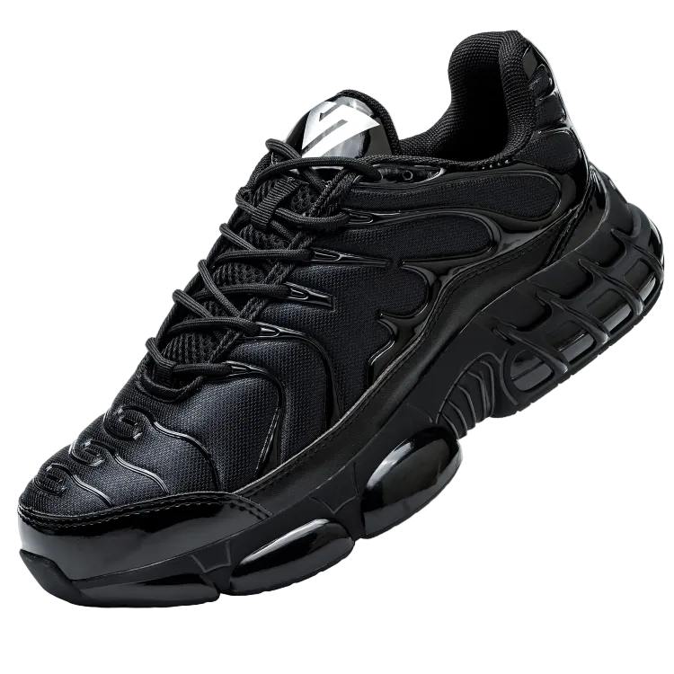 Zapatos con cordones para hombre con parte superior de malla