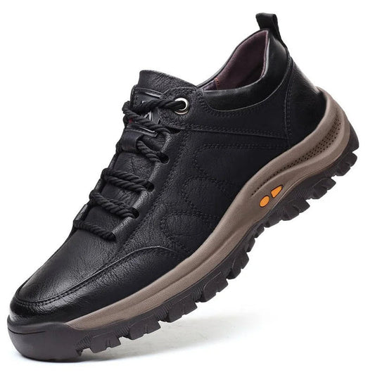 Zapatos texturizados con cordones para hombre